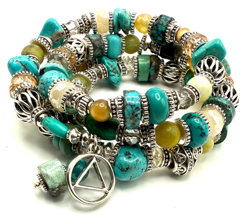 Turquoise & Citrine Bracelet