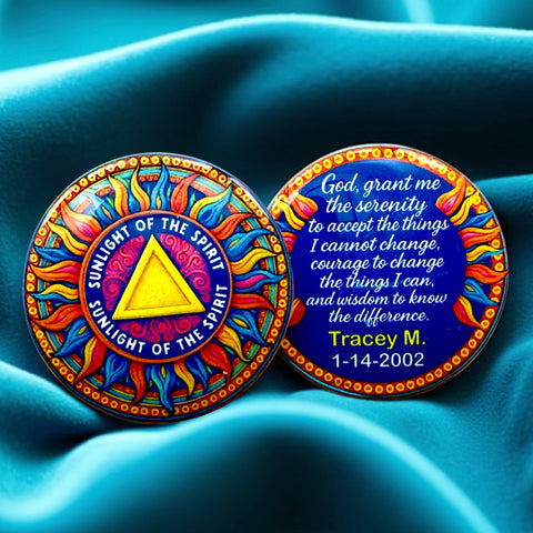 Personalized Sunlight Of The Spirit Medallion