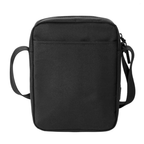 Embroidered Anonymous Black Unisex Crossbody Bag With Or Without Sobriety Date