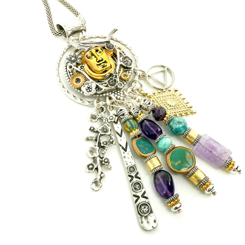 Turquoise & Amethyst Tango