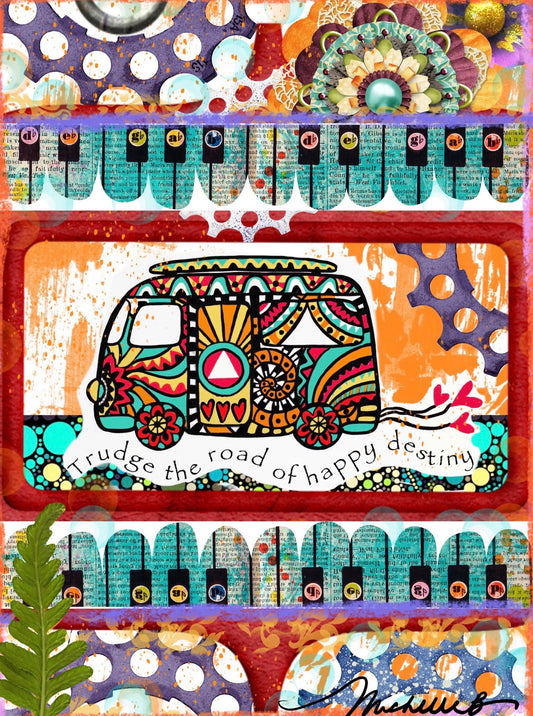 Trudge the Road - Greeting Card and Bookmark