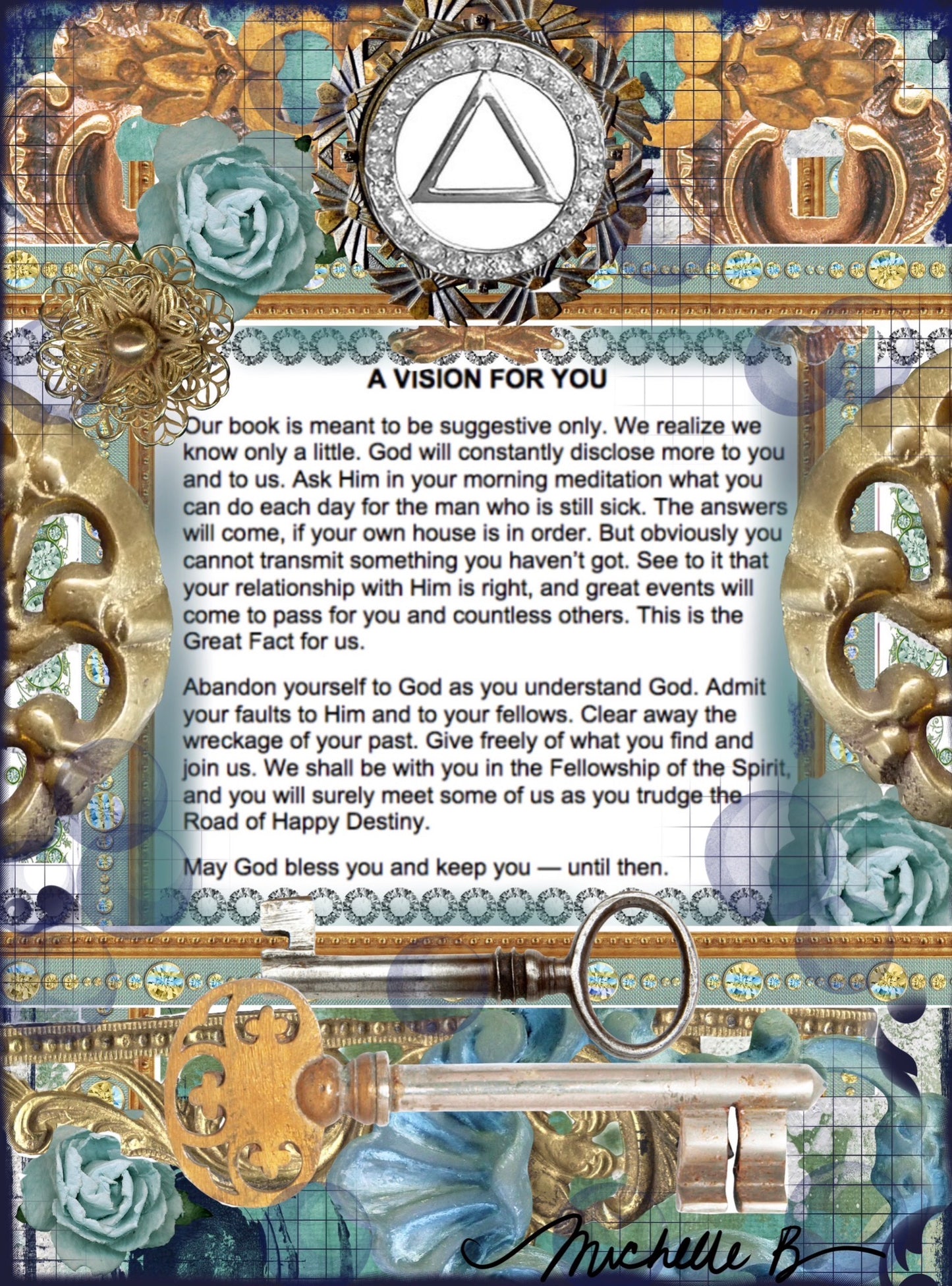 A Vision For You - Greeting Card and Bookmark