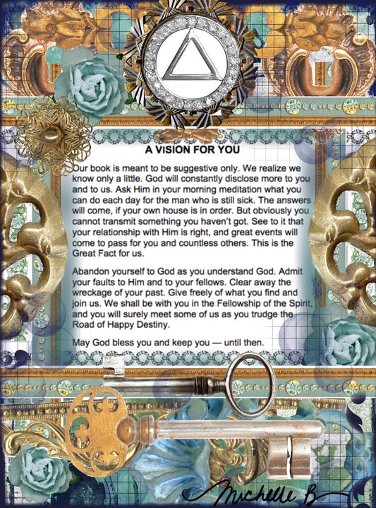 A Vision For You - Greeting Card and Bookmark