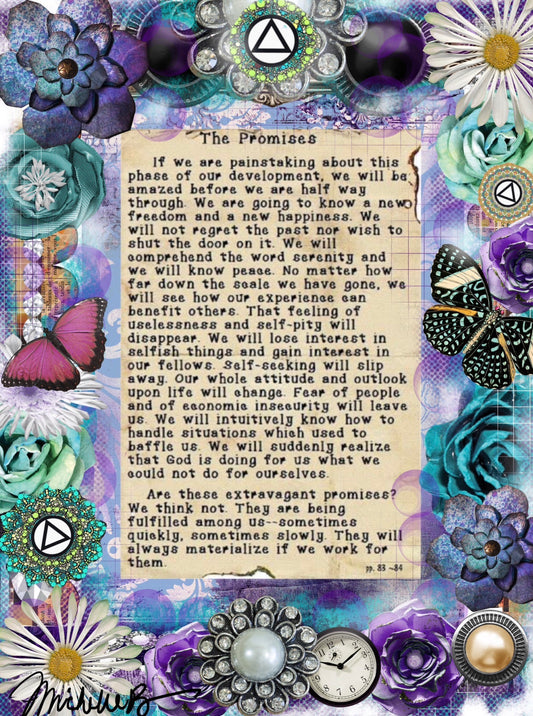 Promises - Greeting Card and Bookmark