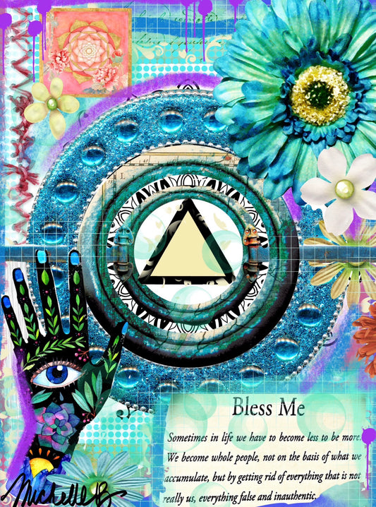 Bless Me - Greeting Card and Bookmark