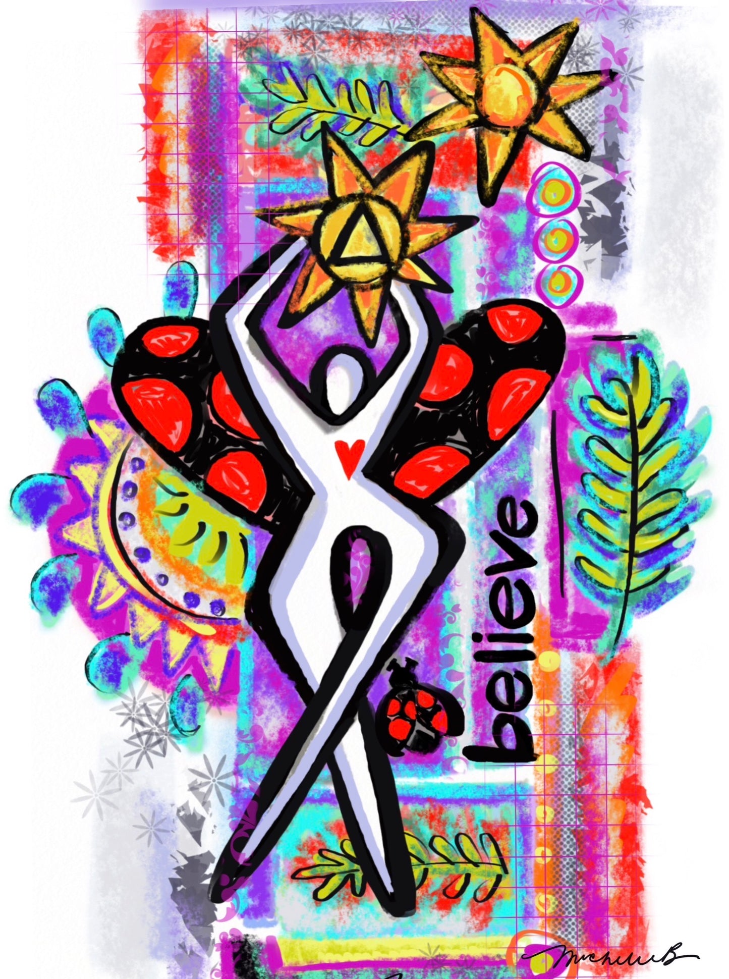 Believe - Greeting Card and Bookmark