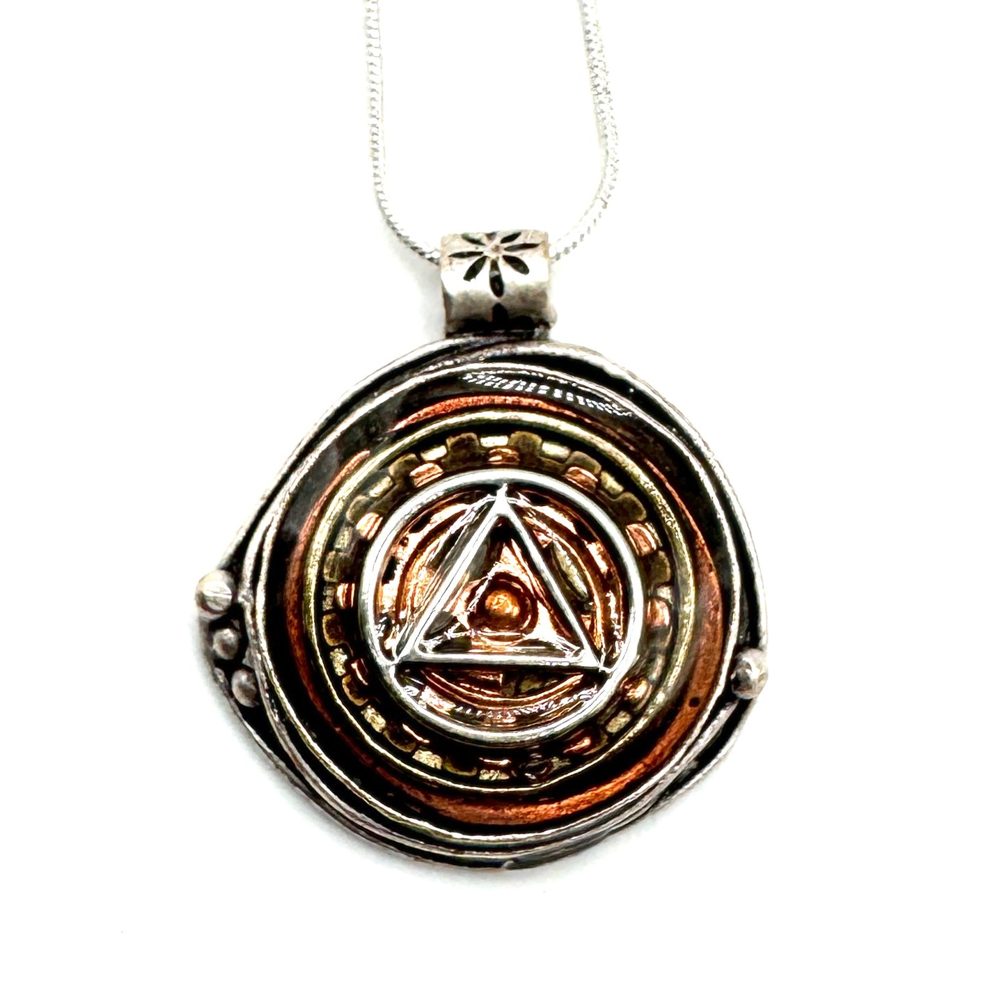 Copper Cascade Necklace