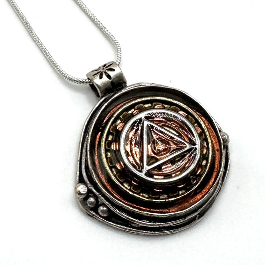 Copper Cascade Necklace