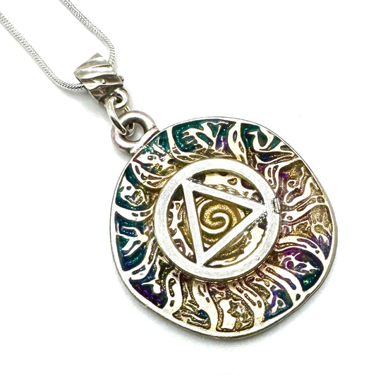 Sunburst Solitude Necklace