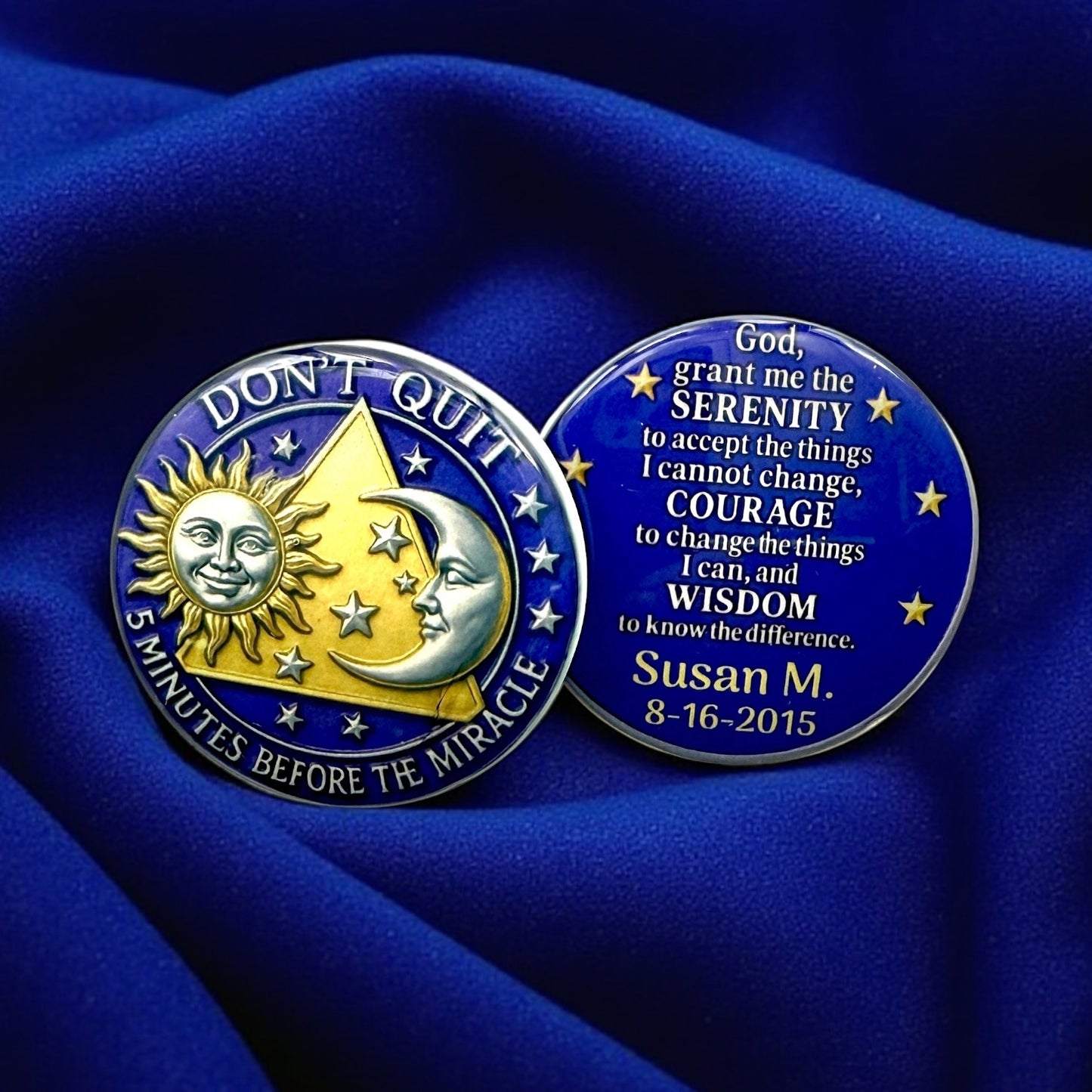 Personalized Don’t Quit …. Medallion