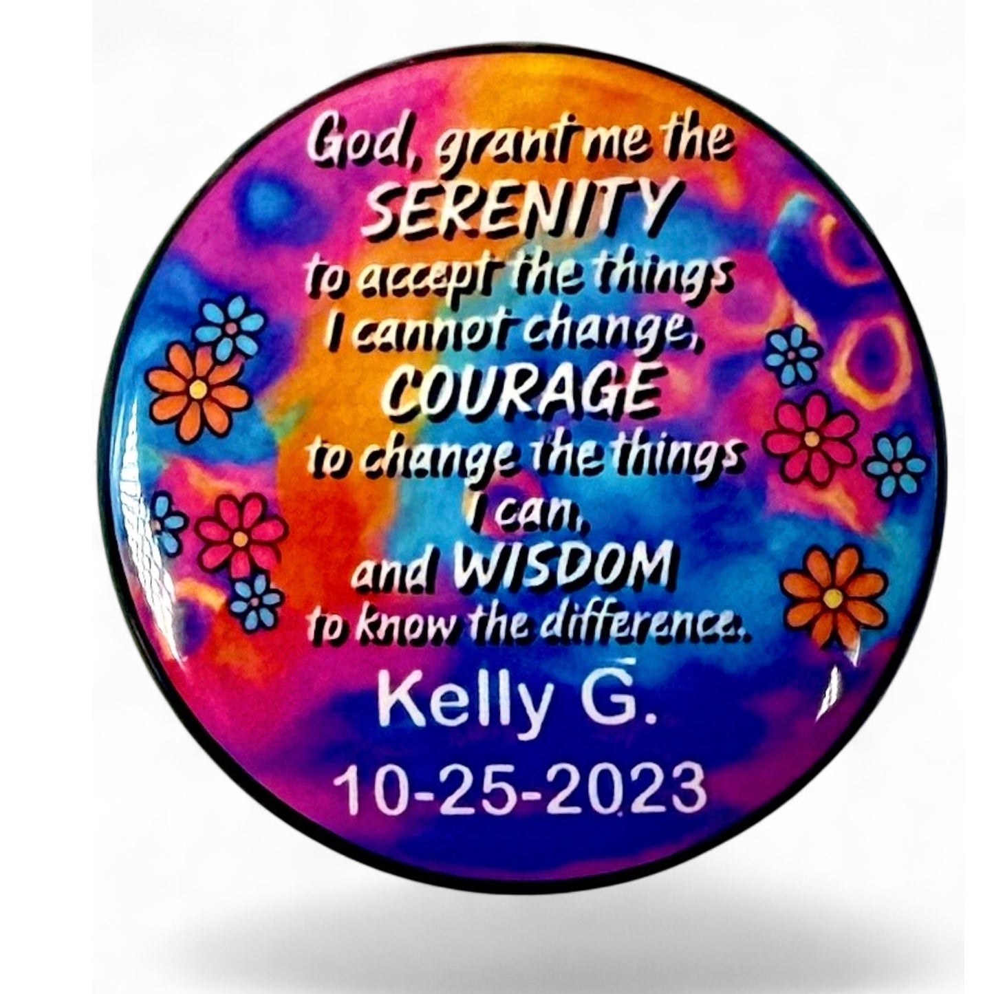 Personalized Expect a Miracle Medallion