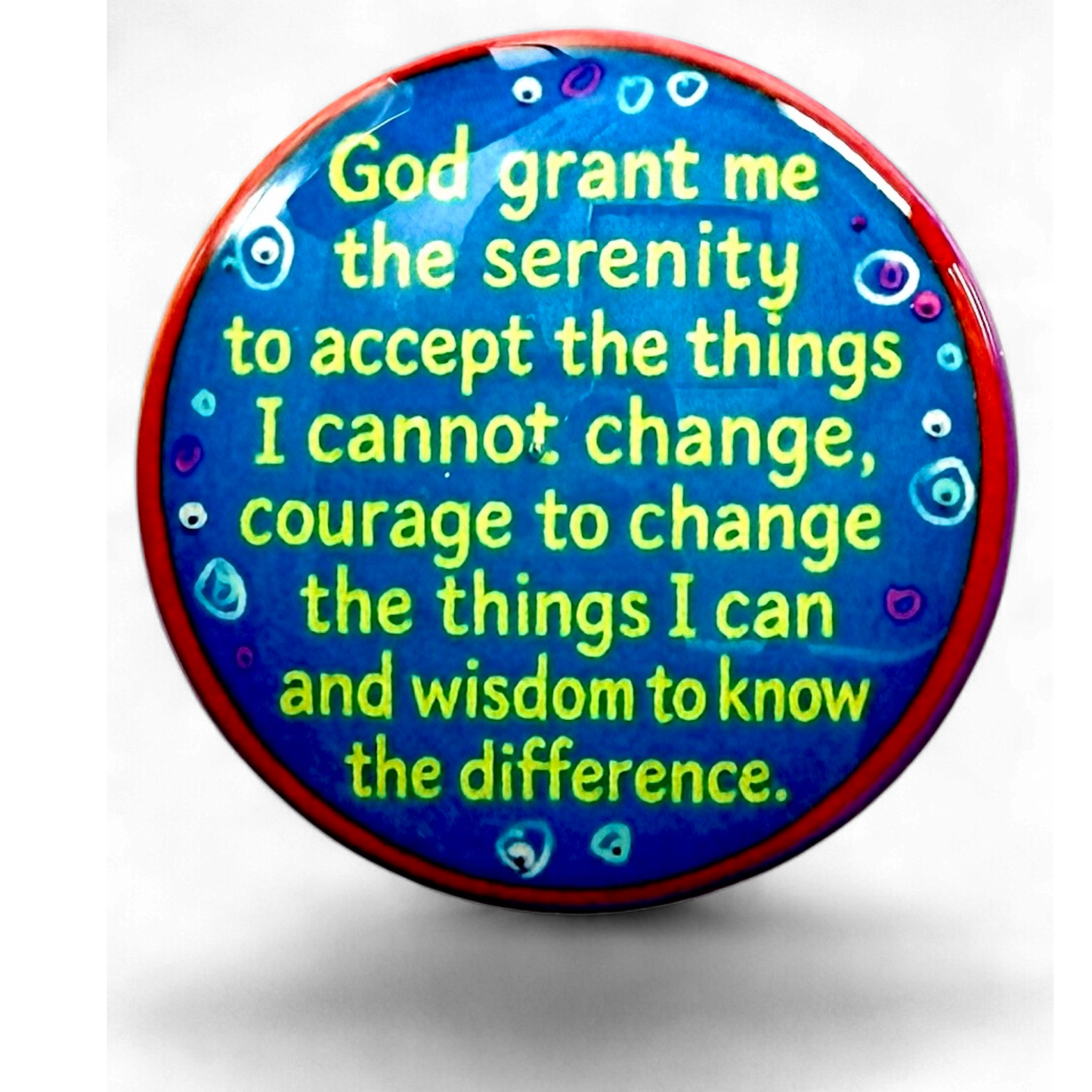 Personalized Happy Birthday Candles Cake Medallion