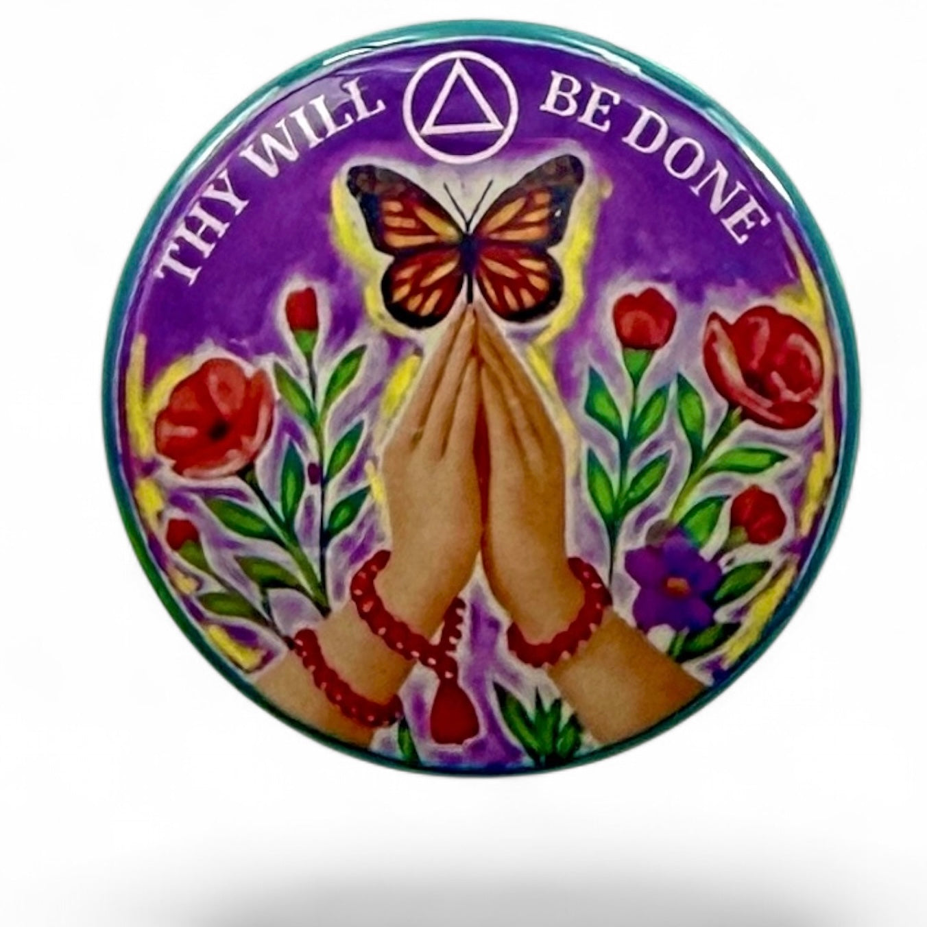 Personalized Thy Will Be Done Medallion