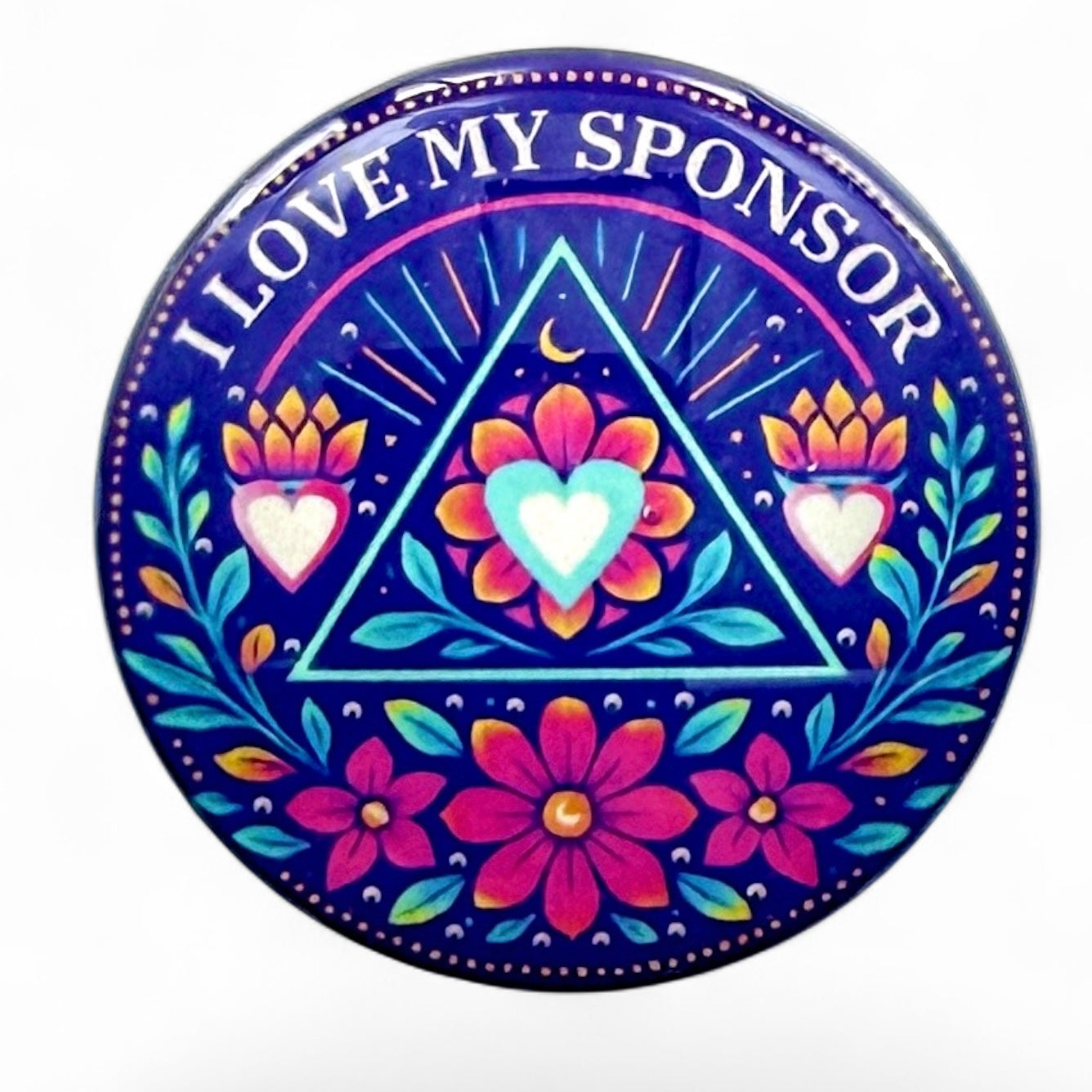Personalized I Love My Sponsor Medallion