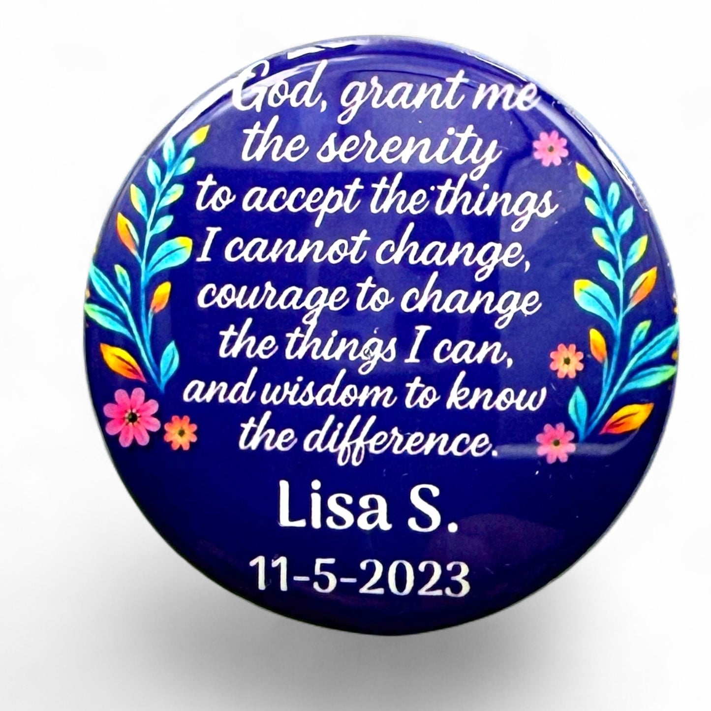 Personalized I Love My Sponsor Medallion