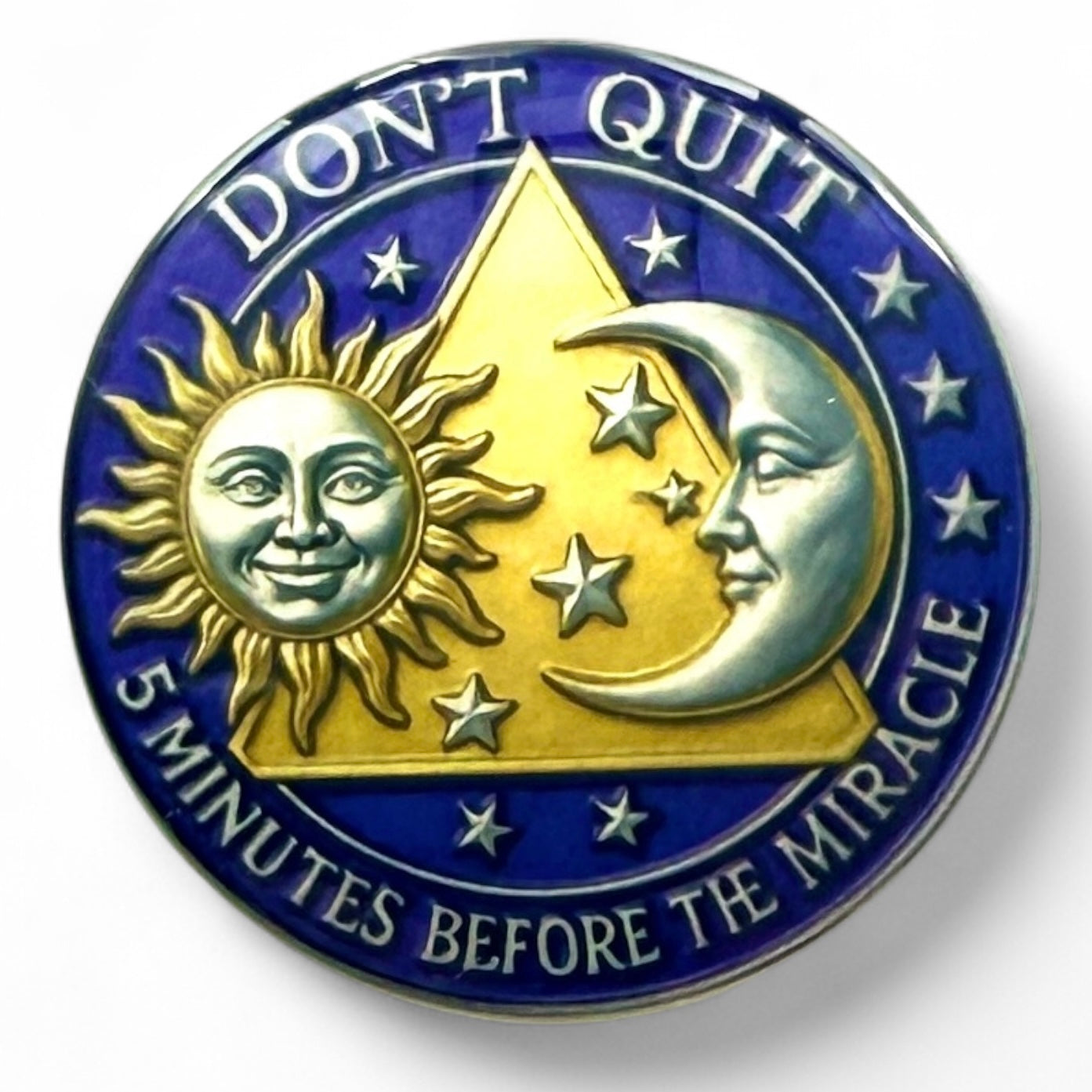 Personalized Don’t Quit …. Medallion