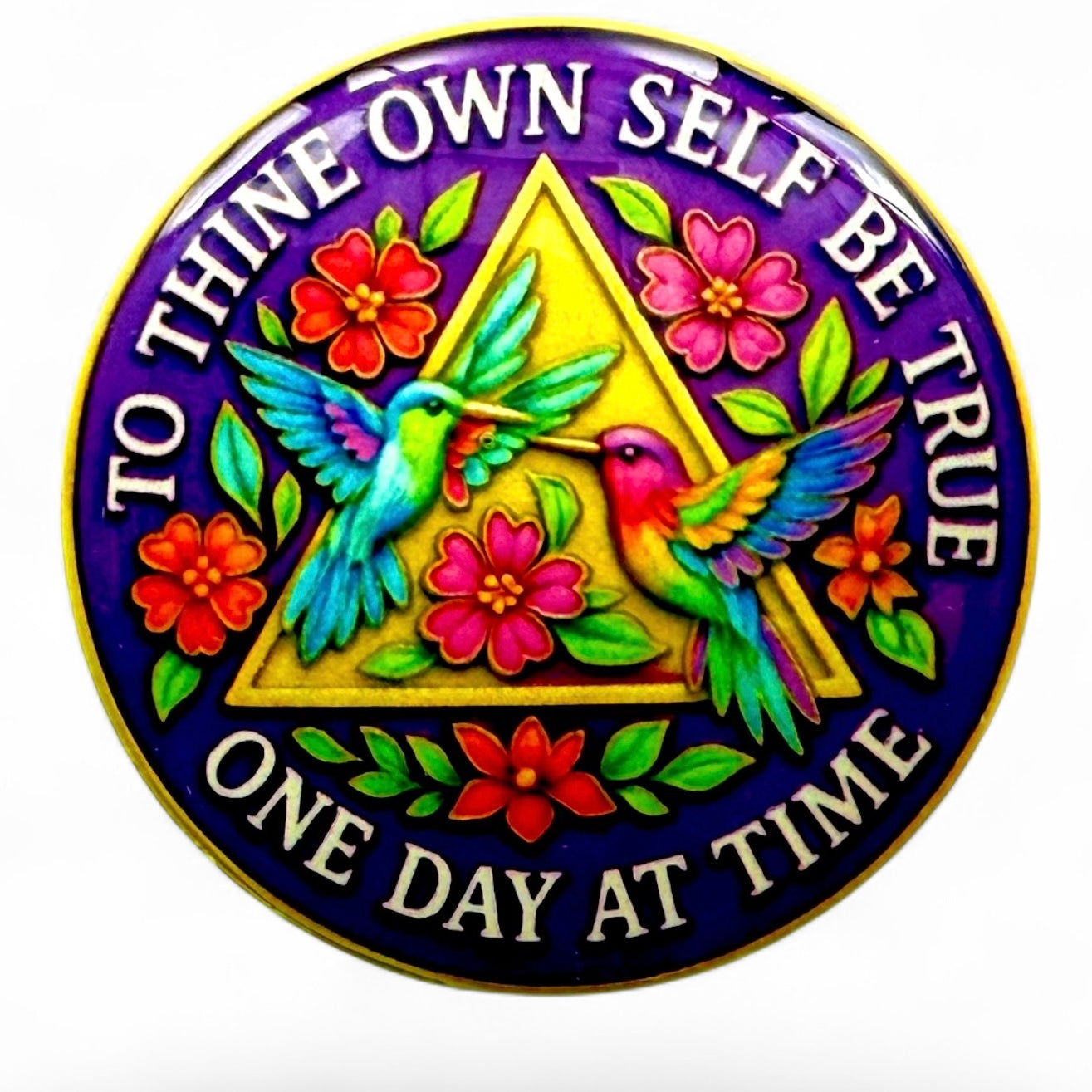 Personalized To Thine Own Self Be True Medallion