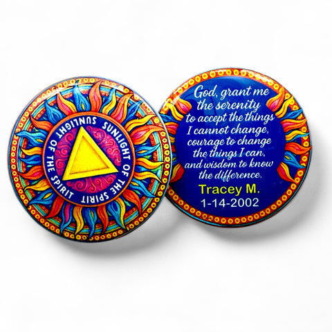 Personalized Sunlight Of The Spirit Medallion
