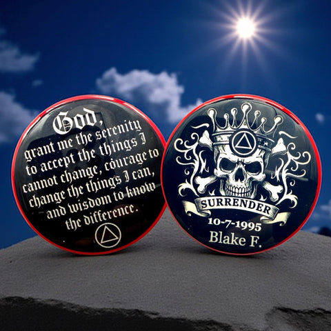 Personalized Surrender Medallion