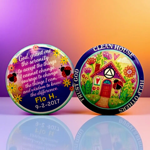 Personalized Clean House…… Medallion