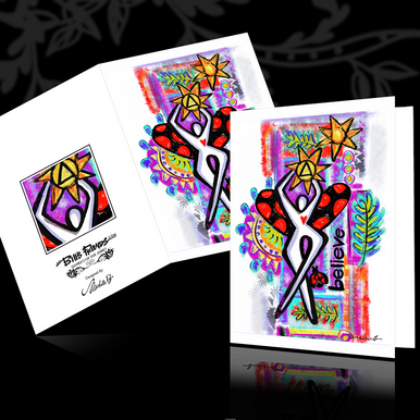 Believe - Greeting Card and Bookmark