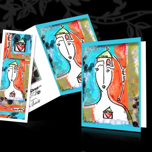 Head Home - Greeting Card and Bookmark