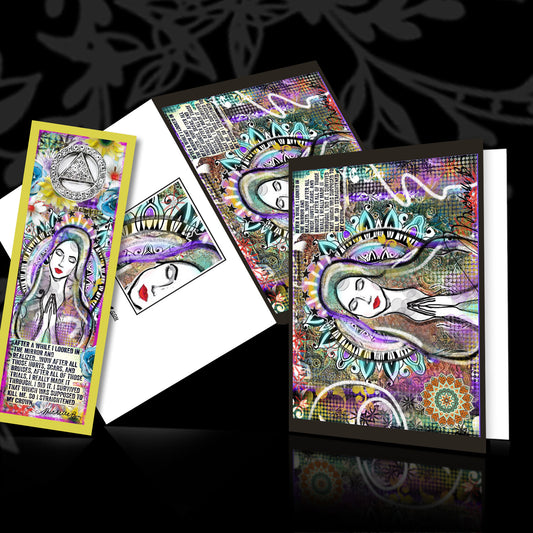 I Adjusted My Crown - Greeting Card and Bookmark