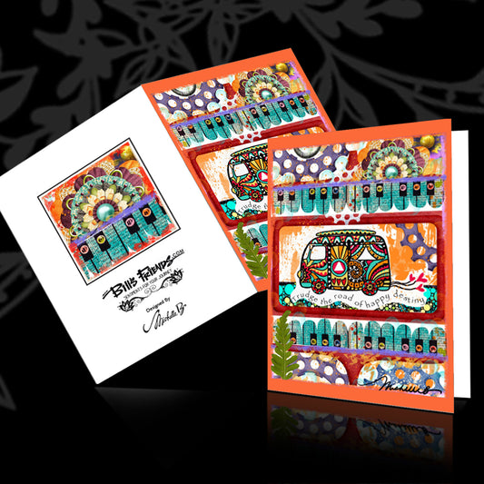 Trudge the Road….Greeting Card