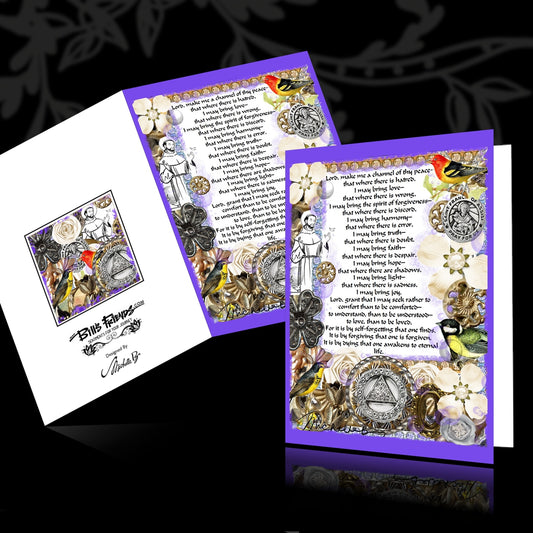 At. Francis Greeting Card