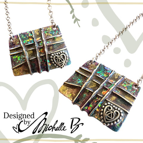 Cross My Heart Pendant Necklace
