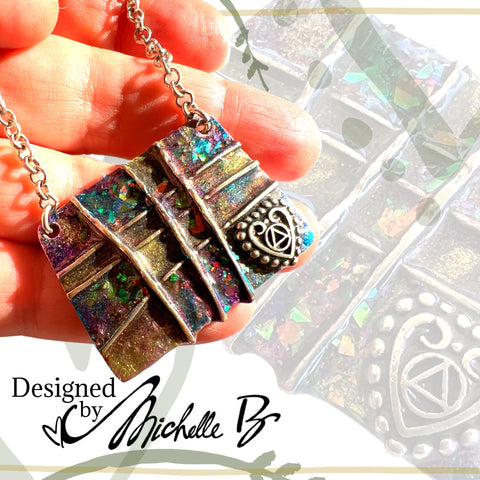Cross My Heart Pendant Necklace