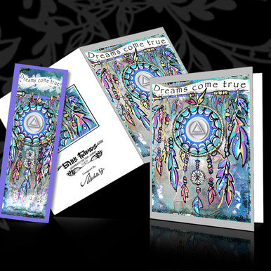 Dreams come true - Greeting Card and Bookmark