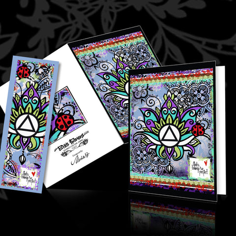 God's Timing - Greeting Card and Bookmark