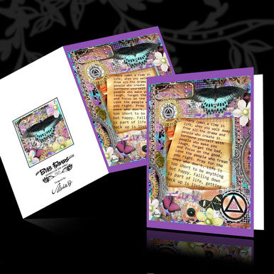 Greeting Card - Get Back Up