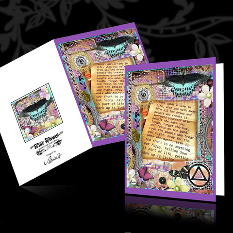 Get Back Up - Greeting Card and Bookmark