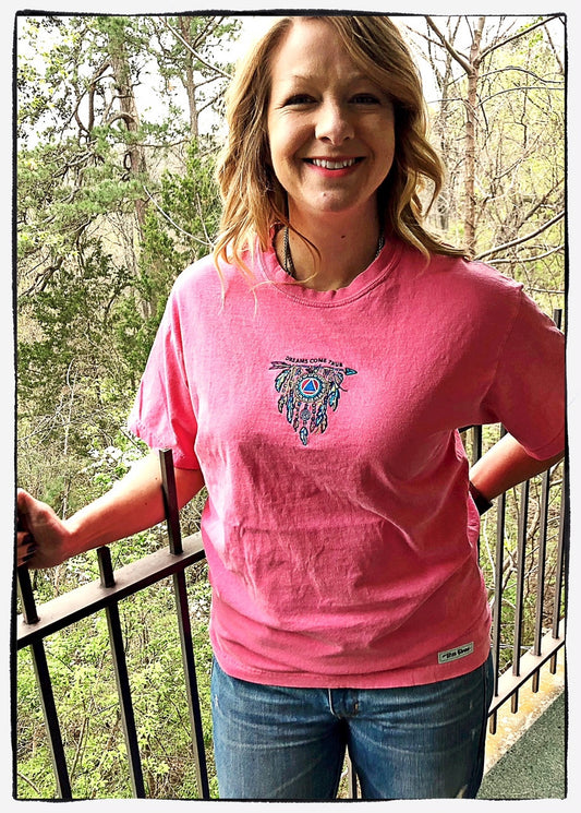 Embroidered Tshirt - Dreams Come True
