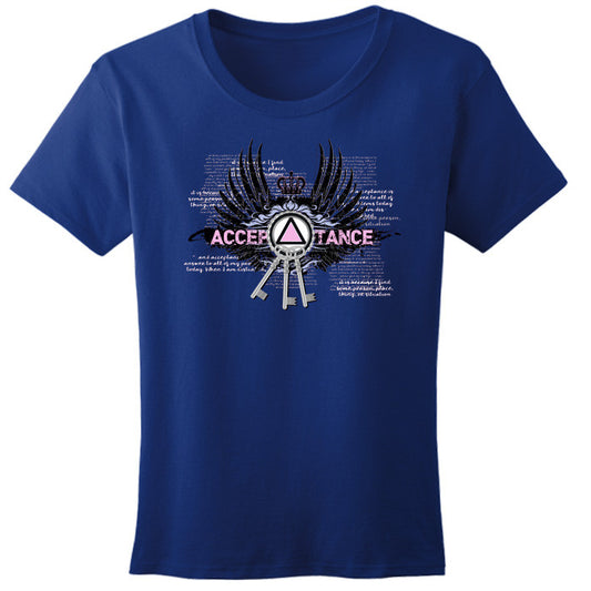 New! Acceptance Royal Tee
