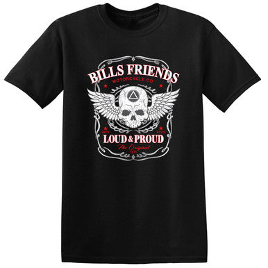 New! Loud and Proud Black Tee